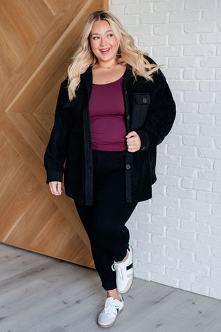 Fantastic in Fleece Jacket in Black-Jackets-Ave Shops-Motis & Co Boutique, Women's Fashion Boutique in Carthage, Missouri