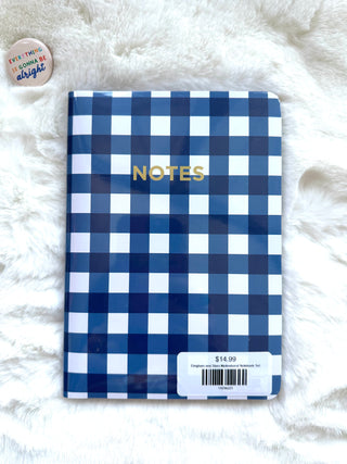 Gingham and Stars Motivational Notebook Set-Stationary-Taylor Elliott Designs-Motis & Co Boutique, Women's Fashion Boutique in Carthage, Missouri