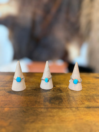 Dune Authentic Kingman Turquoise Ring-Rings-Touch of Gallop-Motis & Co Boutique, Women's Fashion Boutique in Carthage, Missouri