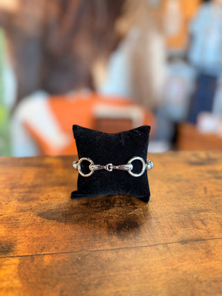 Kentucky Horse Bit Stretch Bracelet