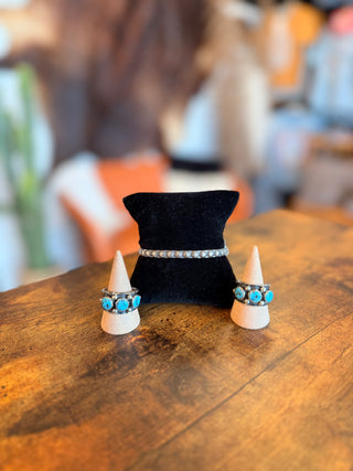 Reed Authentic Kingman Turquoise Ring-Rings-Touch of Gallop-Motis & Co Boutique, Women's Fashion Boutique in Carthage, Missouri