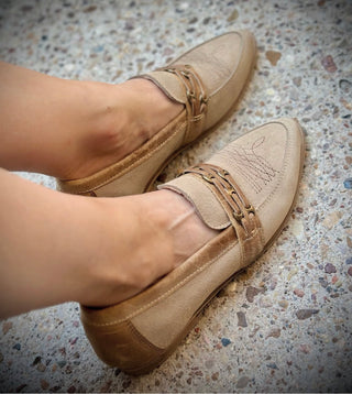 Avery Boot Stitch Leather Loafer by Agave Sky-Flats-Agave Sky-Motis & Co Boutique, Women's Fashion Boutique in Carthage, Missouri