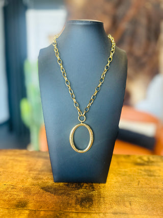 Alice Gold Link Necklace-Necklace-ChanSutt-Motis & Co Boutique, Women's Fashion Boutique in Carthage, Missouri