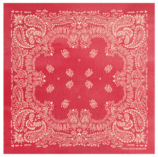 XOXO Red and White Bandana Scarf-Scarf-XOXO ART & Co-Motis & Co Boutique, Women's Fashion Boutique in Carthage, Missouri