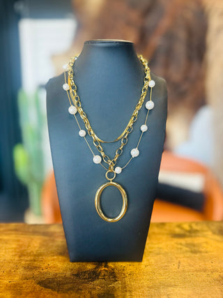 Alice Gold Link Necklace-Necklace-ChanSutt-Motis & Co Boutique, Women's Fashion Boutique in Carthage, Missouri