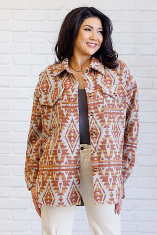 Gather Round Aztec Shacket-Layers-Ave Shops-Motis & Co Boutique, Women's Fashion Boutique in Carthage, Missouri