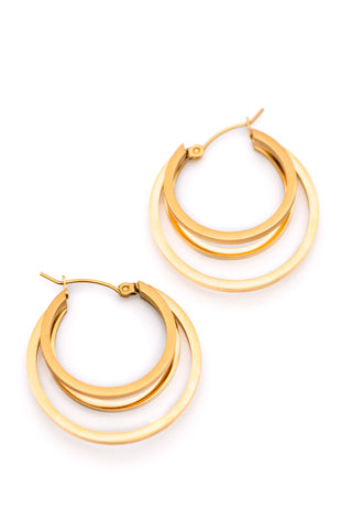 Get In Line Hoop Earrings-Accessories-Ave Shops-Motis & Co Boutique, Women's Fashion Boutique in Carthage, Missouri