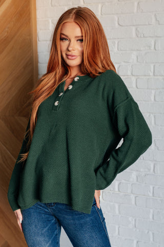 Good Afternoon Henley Sweater-Tops-Ave Shops-Motis & Co Boutique, Women's Fashion Boutique in Carthage, Missouri