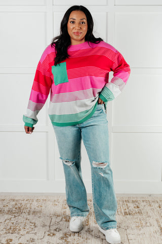 Gradual Feelings Striped Sweater-sweater-Ave Shops-Motis & Co Boutique, Women's Fashion Boutique in Carthage, Missouri