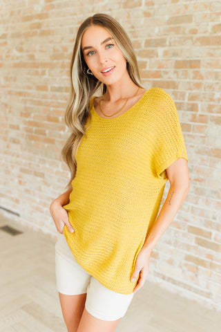 Guess We're Good Knit Top-Short Sleeves-Ave-Motis & Co Boutique, Women's Fashion Boutique in Carthage, Missouri