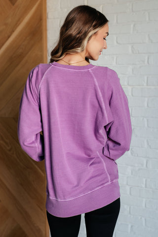 Hands Down Favorite Sweatshirt in Light Plum-Pullovers-Ave Shops-Motis & Co Boutique, Women's Fashion Boutique in Carthage, Missouri