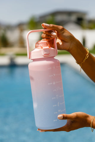 Happy Hydro Water Bottles Pink-Drinkware-rc-Motis & Co Boutique, Women's Fashion Boutique in Carthage, Missouri