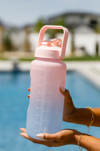 Happy Hydro Water Bottles Pink-Drinkware-rc-Motis & Co Boutique, Women's Fashion Boutique in Carthage, Missouri