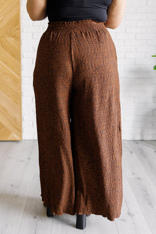 Harmony High Rise Wide Leg Pants in Brown-Bottoms-Ave Shops-Motis & Co Boutique, Women's Fashion Boutique in Carthage, Missouri