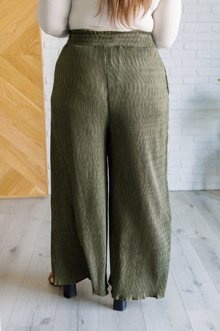 Harmony High Rise Wide Pants in Olive-Bottoms-Ave Shops-Motis & Co Boutique, Women's Fashion Boutique in Carthage, Missouri