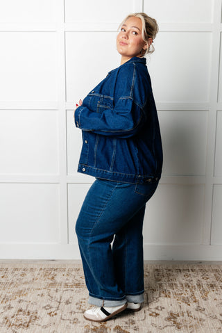 Have We Met Oversized Denim Jacket-Denim-Ave Shops-Motis & Co Boutique, Women's Fashion Boutique in Carthage, Missouri