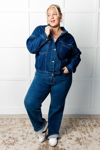 Have We Met Oversized Denim Jacket-Denim-Ave Shops-Motis & Co Boutique, Women's Fashion Boutique in Carthage, Missouri