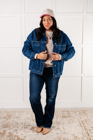 Have We Met Oversized Denim Jacket-Denim-Ave Shops-Motis & Co Boutique, Women's Fashion Boutique in Carthage, Missouri