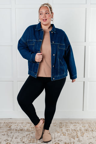 Have We Met Oversized Denim Jacket-Denim-Ave Shops-Motis & Co Boutique, Women's Fashion Boutique in Carthage, Missouri