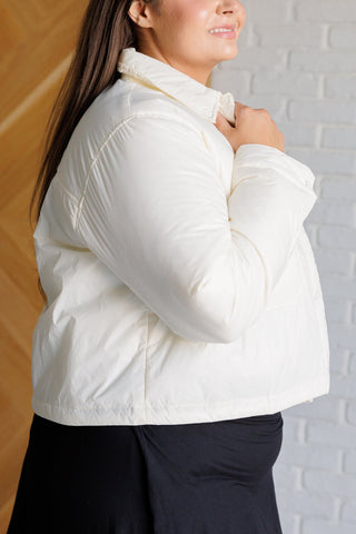 Hear Me Out Lightweight Puffer Jacket Ivory-outerwear-Ave Shops-Motis & Co Boutique, Women's Fashion Boutique in Carthage, Missouri