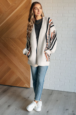 Holding On Aztec Print Cardigan-Cardigans-Ave Shops-Motis & Co Boutique, Women's Fashion Boutique in Carthage, Missouri