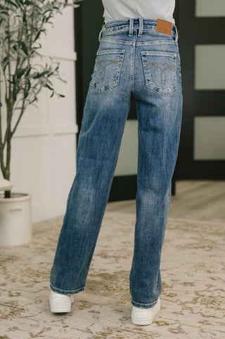 Holly Mid Rise Straight-Jeans-Ave Shops-Motis & Co Boutique, Women's Fashion Boutique in Carthage, Missouri