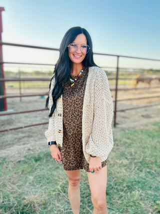 Ginny Cream Chunky Knit Cardigan-Cardigans-Listicle-Motis & Co Boutique, Women's Fashion Boutique in Carthage, Missouri