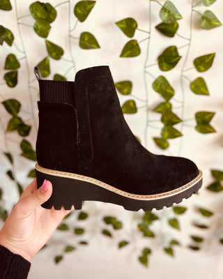 Better than Basic Black Suede Boots-Boots-rc-Motis & Co Boutique, Women's Fashion Boutique in Carthage, Missouri