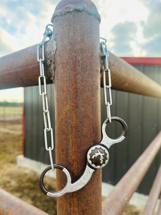Pony Bit Shank Necklace-Necklaces-V2-Motis & Co Boutique, Women's Fashion Boutique in Carthage, Missouri