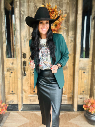 XOXO Houston Team Roper Boxy Graphic Tee-Graphic Tees-XOXO ART & Co-Motis & Co Boutique, Women's Fashion Boutique in Carthage, Missouri