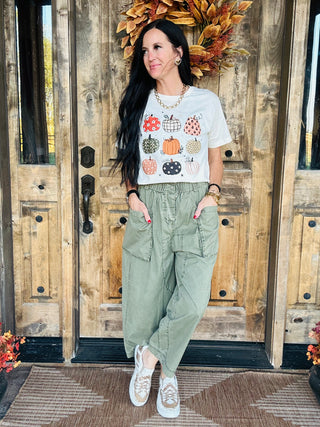 Mix and Match Pumpkin Graphic Tee