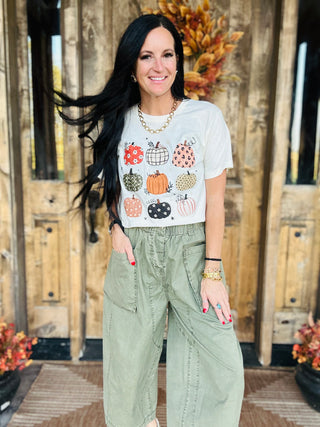 Mix and Match Pumpkin Graphic Tee