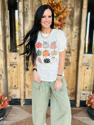Mix and Match Pumpkin Graphic Tee