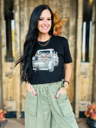 Axel Olive Wide Leg Cargo Pants