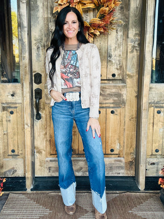 XOXO Boot and Stirrup Western Graphic Tee-Graphic Tees-XOXO ART & Co-Motis & Co Boutique, Women's Fashion Boutique in Carthage, Missouri