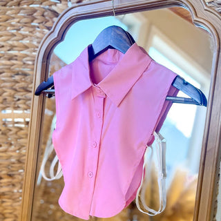 Dicky Layering Faux Collars-Tops-Giddy Up-Motis & Co Boutique, Women's Fashion Boutique in Carthage, Missouri