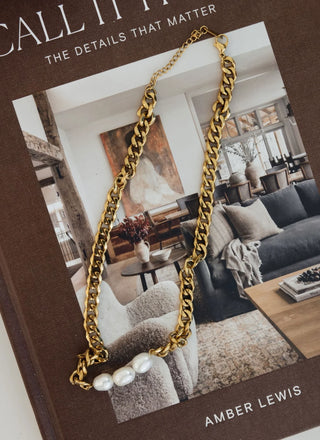 Rockport 3 Pearl Necklace-Necklace-ChanSutt-Motis & Co Boutique, Women's Fashion Boutique in Carthage, Missouri