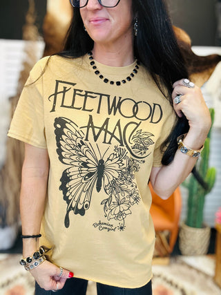 Retro Butterfly Band Tee-Graphic Tees-Bohemian Cowgirl-Motis & Co Boutique, Women's Fashion Boutique in Carthage, Missouri