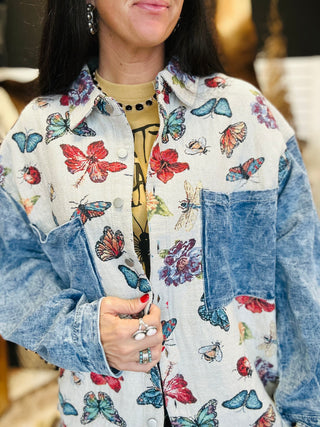 Piper Butterfly Tapestry Jacket