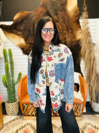 Piper Butterfly Tapestry Jacket