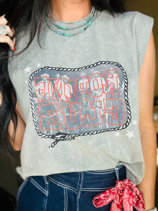 Ranch Rodeo Club Grey Graphic Tee-Graphic Tees-2 Fly-Motis & Co Boutique, Women's Fashion Boutique in Carthage, Missouri
