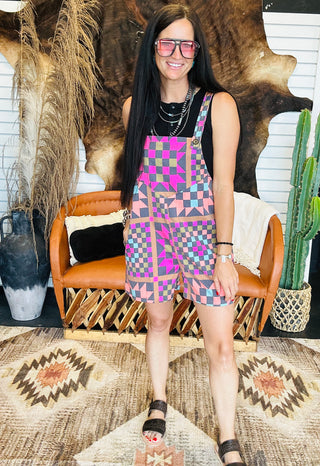 Ranchhouse Stitch Western Romper-Shorts-2 Fly-Motis & Co Boutique, Women's Fashion Boutique in Carthage, Missouri