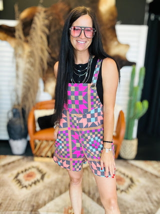 Ranchhouse Stitch Western Romper-Shorts-2 Fly-Motis & Co Boutique, Women's Fashion Boutique in Carthage, Missouri