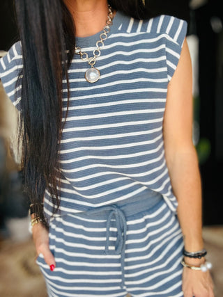 Addison Cloud Knit Sleeveless Top-sleeveless-Tres Bien-Motis & Co Boutique, Women's Fashion Boutique in Carthage, Missouri