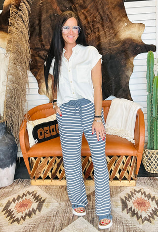 Adam Cloud Knit Striped Pants-Pants-Tres Bien-Motis & Co Boutique, Women's Fashion Boutique in Carthage, Missouri