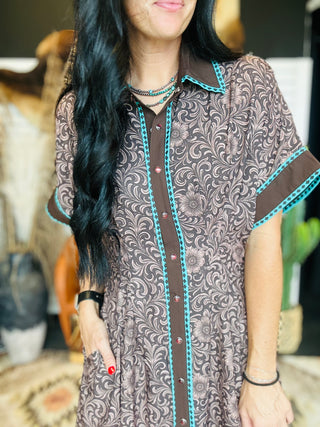 Saddle Kreek Buckstitch Dress