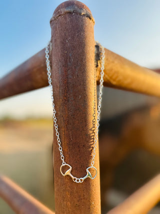 Palomino Horse Bit Necklace-Necklaces-Carol Su-Motis & Co Boutique, Women's Fashion Boutique in Carthage, Missouri