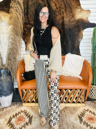 Jason Moon & Star Stripe Wide Leg Pants-Pants-Jade by Jane-Motis & Co Boutique, Women's Fashion Boutique in Carthage, Missouri