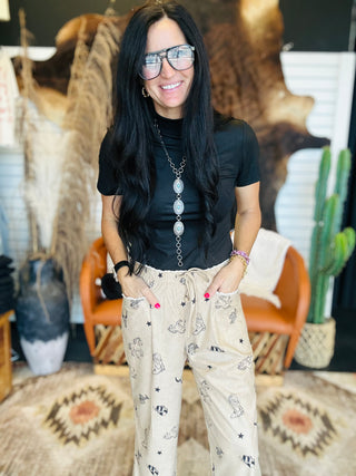Ryker Corduroy Western Print Pants-Pants-Jade by Jane-Motis & Co Boutique, Women's Fashion Boutique in Carthage, Missouri