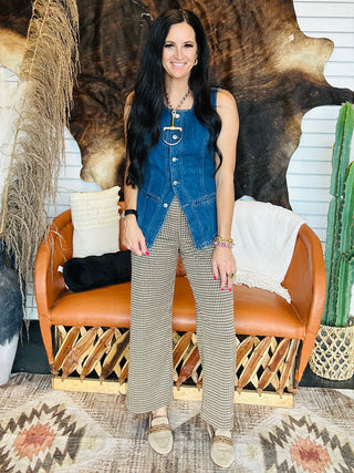 Nash Plaid Patch Pocket Pants-Pants-ee: some-Motis & Co Boutique, Women's Fashion Boutique in Carthage, Missouri